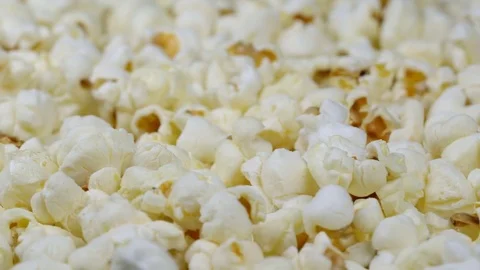Popcorn background rotates Stock Footage 73690174