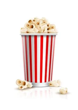 Popcorn Box Stock Illustration