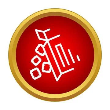 Popcorn box spilling snack vector icon concept Stock Illustration