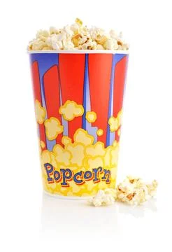 Popcorn bucket Stock Photos