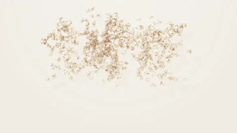 Popcorn  Burst Stock Footage 204781921
