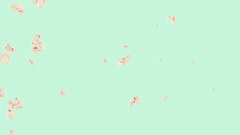 Popcorn Burst Pastel Background Stock Footage 259609172