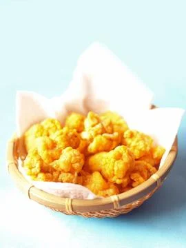Popcorn chicken Stock Photos