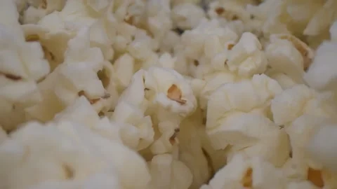 Popcorn close up Stock Footage 145482601