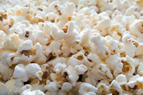 Popcorn Close Up 写真素材