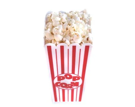 Popcorn in container Stock Photos