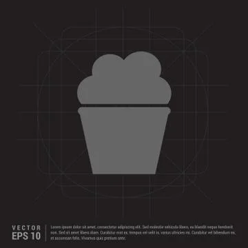 Popcorn exploding inside the packaging icon Stock Illustration