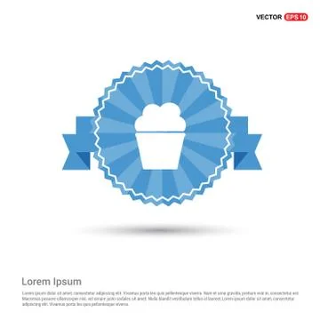 Popcorn exploding inside the packaging icon Illustrazione stock