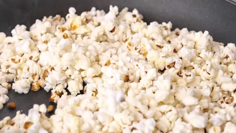 Popcorn Flying in slow motion Stock Footage 149499065