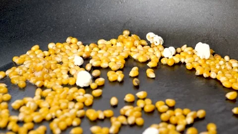 Popcorn Flying in slow motion Stock Footage 149499563