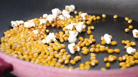 Popcorn Flying in slow motion Stock Footage 149499788