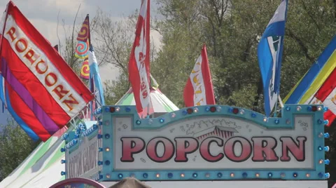 Popcorn Stock Footage 27815573