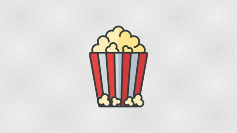 Popcorn Stock Footage 291008883