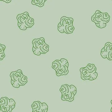 Popcorn hot line seamless pattern Stock Illustration