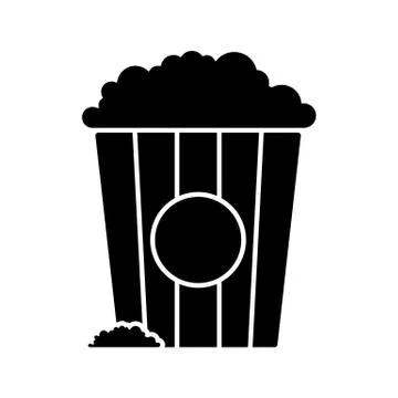 Popcorn icon vector illustration Stock Illustration