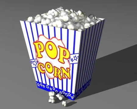 Popcorn Stock Illustration
