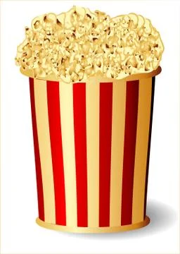 Popcorn Stock Illustration