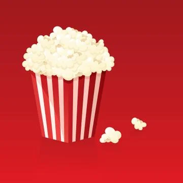 Popcorn Stock Illustration