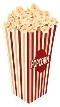 Popcorn Stock Illustration