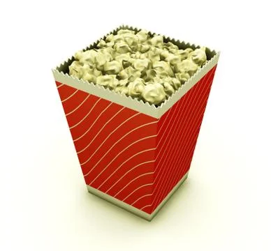 Popcorn Stock Illustration