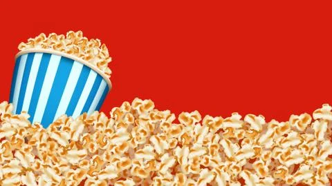 Popcorn Stock Illustration