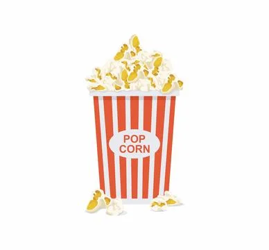 Popcorn Stock Illustration