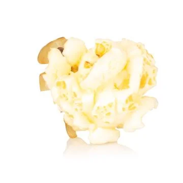 Popcorn isolated on white background Stock Photos