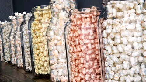 Popcorn In Jars Vidéo 108576279