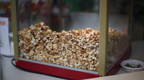 Popcorn machine Video stock 51228726