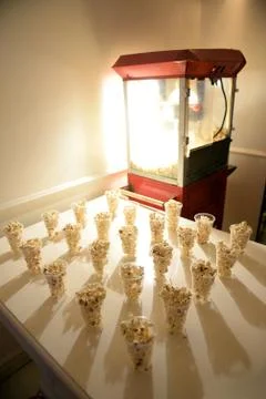 Popcorn machine. Stock Photos