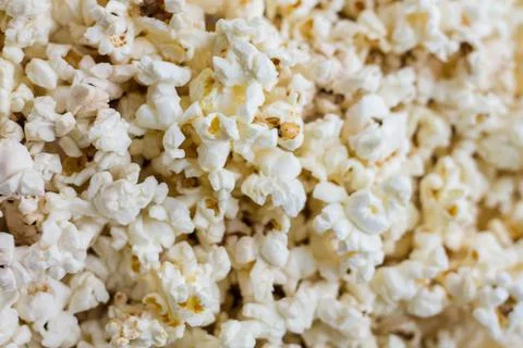 Popcorn pattern. lots of popcorn. Stock Photos