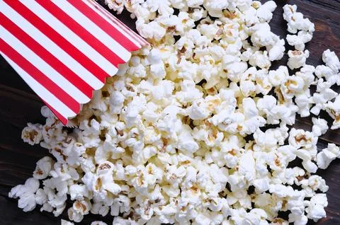Popcorn. Stock Photos