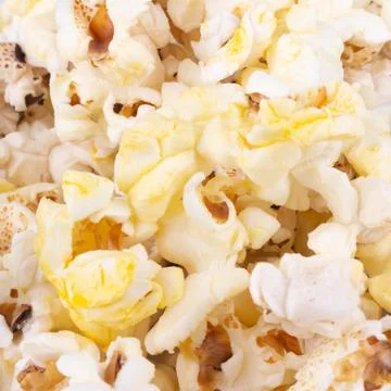 Popcorn pile texture background Stock Photos