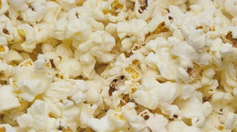Popcorn In Rotation Stock Footage 59990125