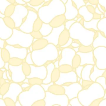 Popcorn seamless pattern. Food background. Feed texture Stock Illustration