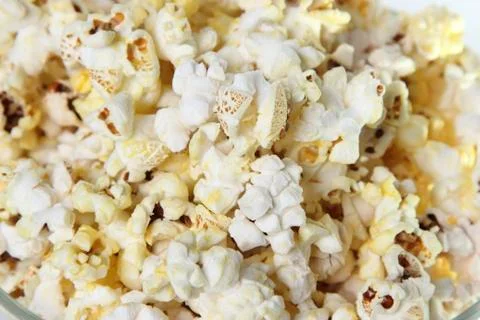 Popcorn texture background Stock-Fotos