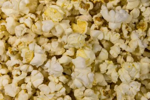 Popcorn texture background Foto stock