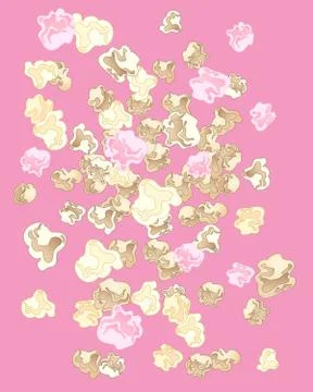 Popcorn treat Stock Illustration