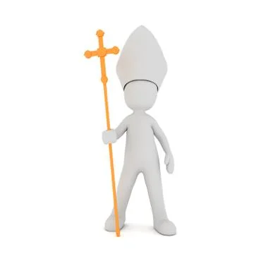Pope Stock Illustration