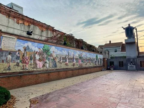Pope Park Mural Stock Photos