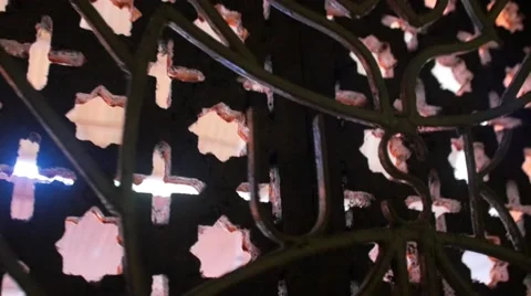 Popenwork lattice Stock Footage 56482577