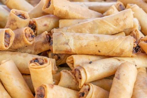 Popiah 库存照片