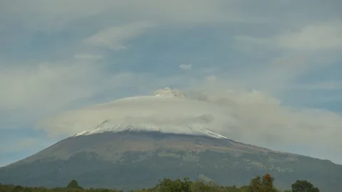 Popocatepetl volcano Stock Footage 137549878