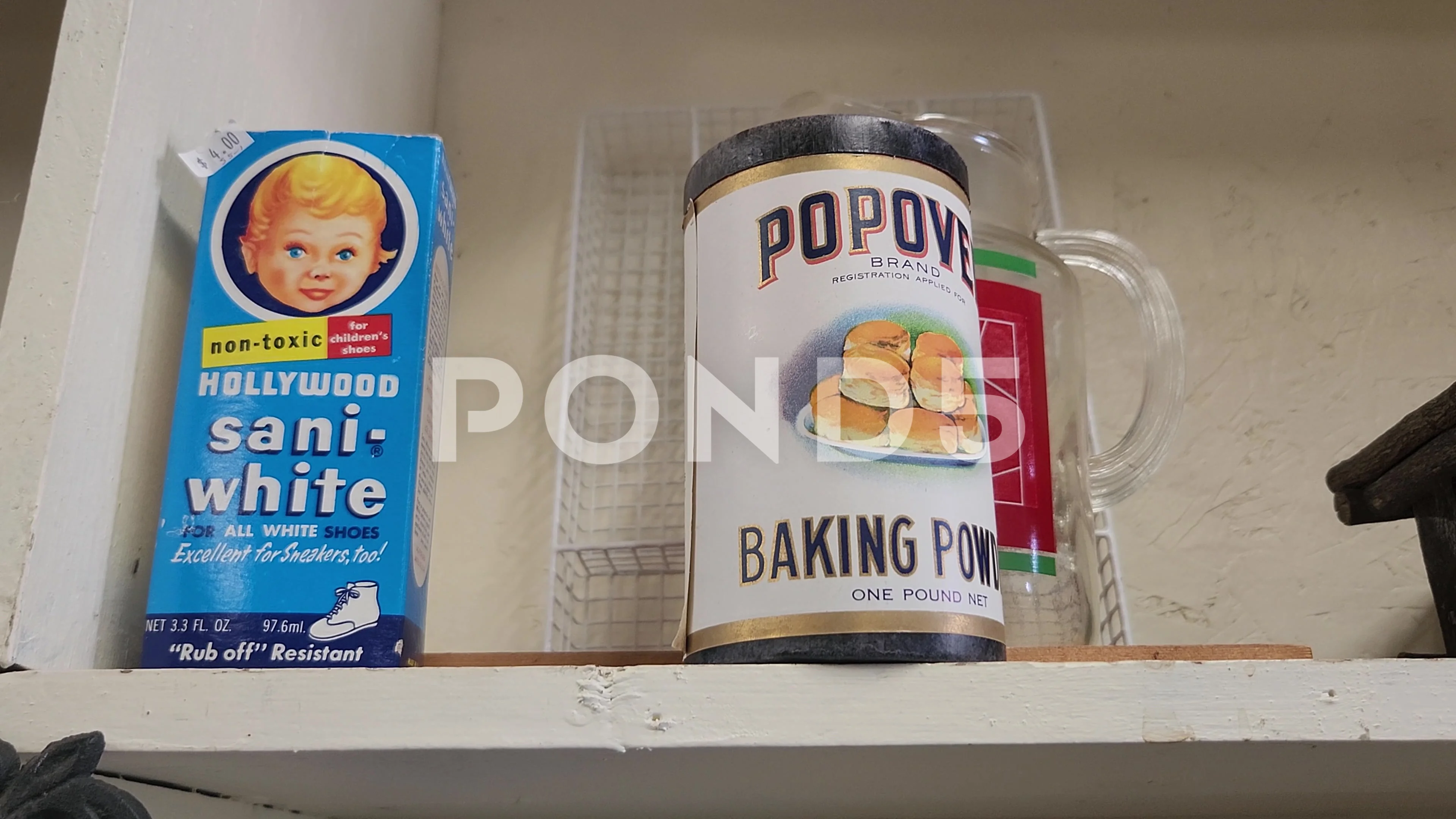 Popove Baking Powder Sani White Hollywood Containers