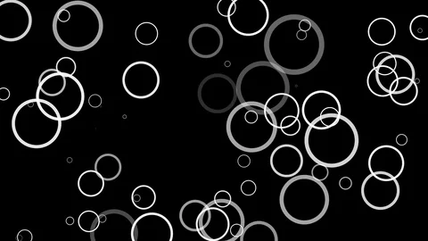 Popping Circles Seamless Loop Stock Footage 127667599