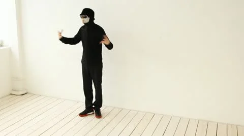 Popping-dancer 動画素材 21432811