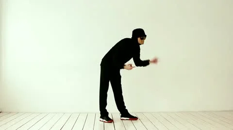 Popping-dancer. sequence Stock Footage 21974767