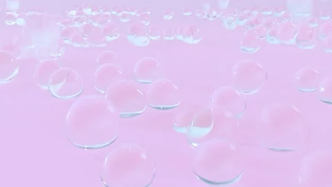 Popping drops Stock Footage 155227161