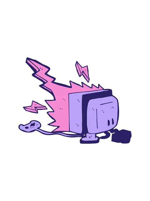 Popping motion animation of cartoon computer game Stock Footage 324264226