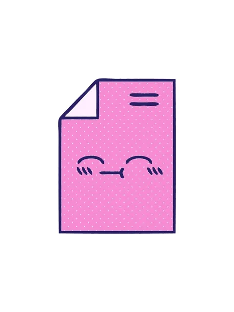 Popping motion animation of comic book style cartoon of a sheet of paper Vídeos de archivo 324269185